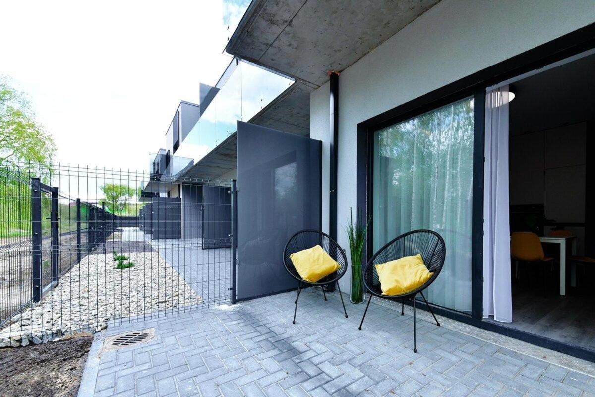 New Apartment In Good Location With Terrace Kaunas Dış mekan fotoğraf
